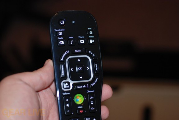 HP TouchSmart PC remote