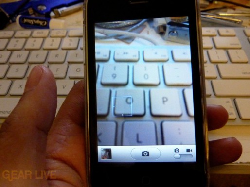 iPhone 3G S Apps: Auto-focus Camera