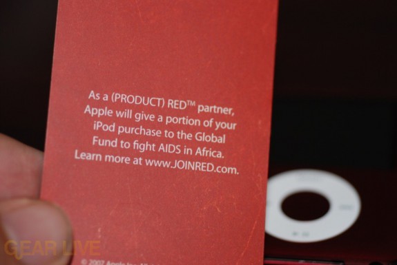 Details on what (PRODUCT) RED purchase means