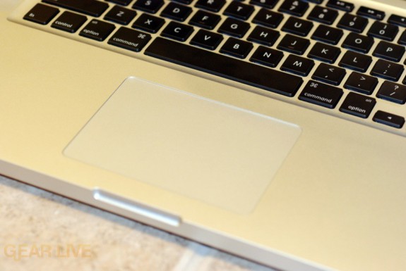 MacBook Pro 2008 glass trackpad