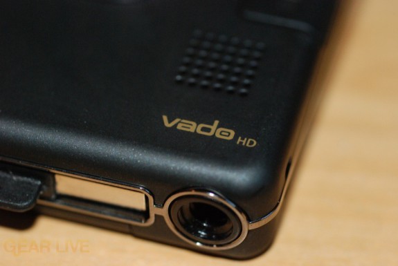 Creative Vado HD audio port