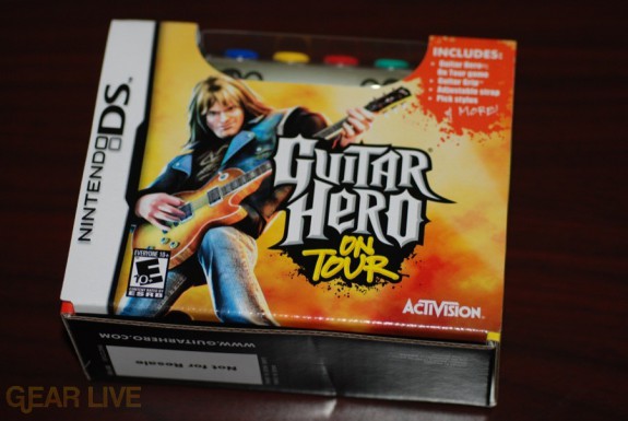 Guitar Hero: On Tour game box