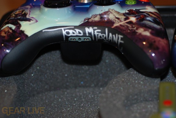 Xbox 360 Halo 3 Controller Signed by Todd McFarlane