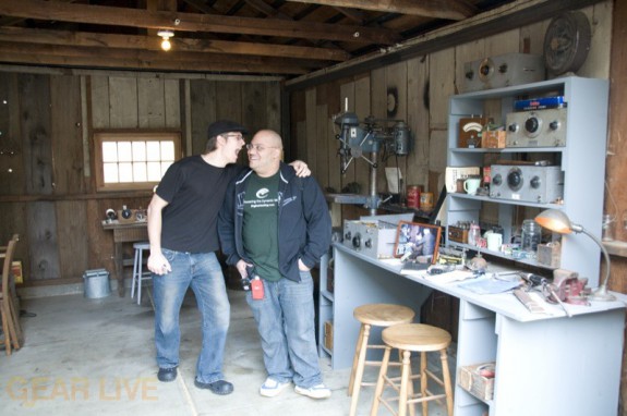 Jesse and Andru in HP Garage