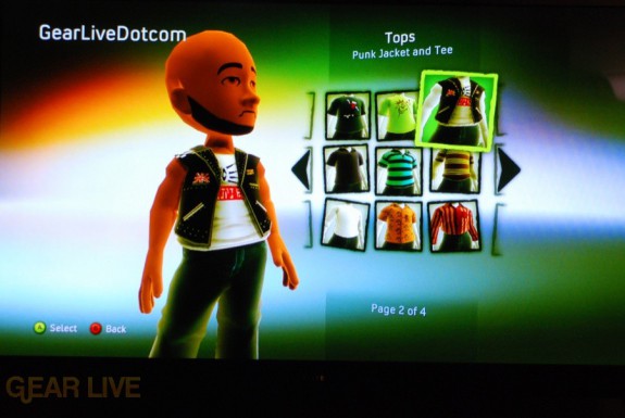 New Xbox Experience: Ridiculous avatar clothes