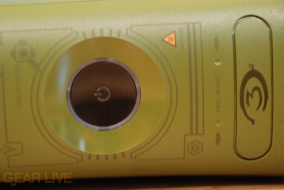 Xbox 360 Halo 3 Special Edition: Power button and USB cover