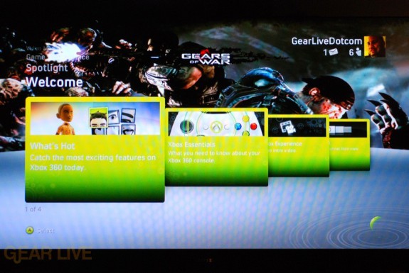 New Xbox Experience: Dashboard