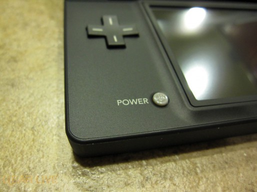 Nintendo DSi power button