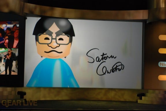 Nintendo E3 08: Satoru Iwata Mii