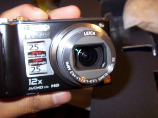 Panasonic Lumix ZS3 front open