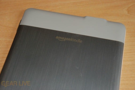 Kindle 2 top back