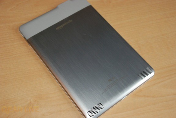 Kindle 2 aluminum back