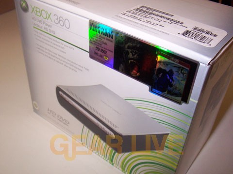 Xbox 360 HD DVD Player Box