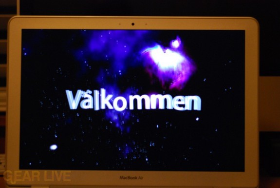 MacBook Air: Valkommen!