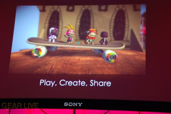 E308 Sony Briefing LittleBigPlanet splash