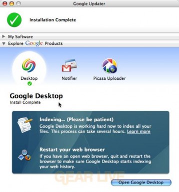 Google Updater Product Downloads