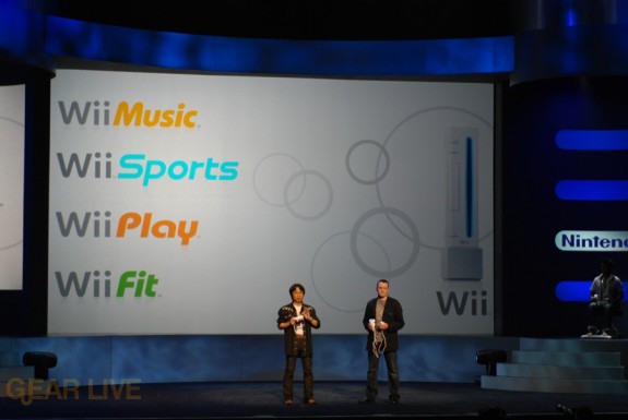 Nintendo E3 08: Wii Music, Wii Sports, Wii Play, Wii Fit