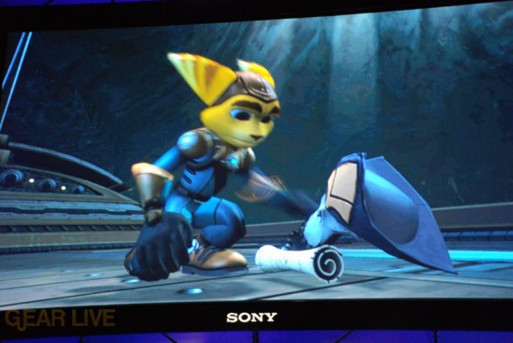 E308 Sony Briefing Ratchet Clank Future 3