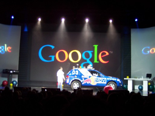 Larry Page Keynote Begins moblog1