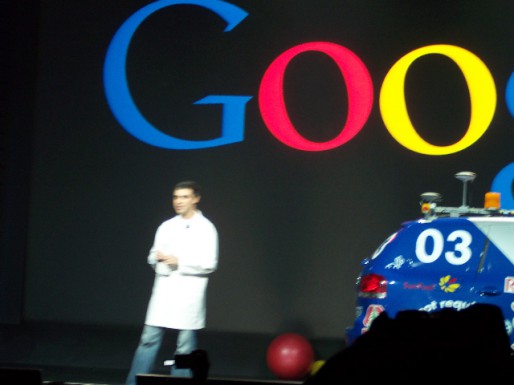 Larry Page Keynote Begins moblog2