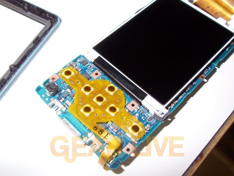 Zune Casing Removed
