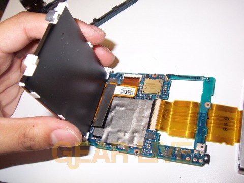 Separating Zune Hard Drive from Motherboard