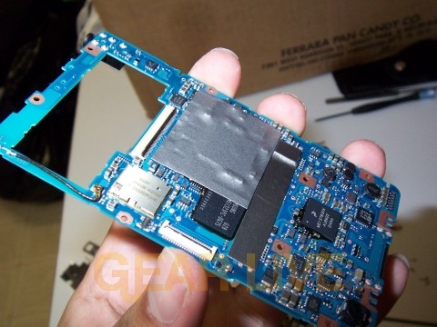 Microsoft Zune Motherboard Removed