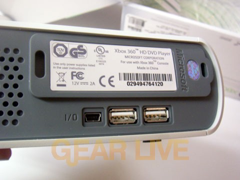 HD DVD Player USB Ports