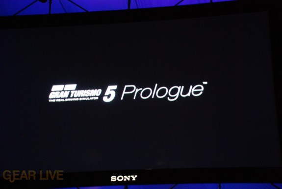 E308 Sony Briefing Gran Turismo 5 Prologue