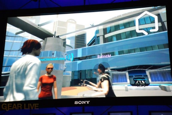 E308 Sony Briefing Playstation Home screenshot 3