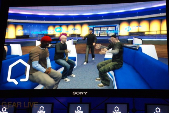 E308 Sony Briefing Playstation Home screenshot 4