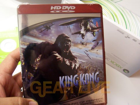 King Kong HD DVD Pack In