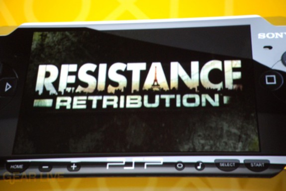 E308 Sony Briefing PSP Resistance Retribution