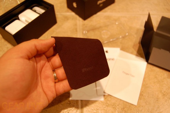 iPhone Felt Wipe