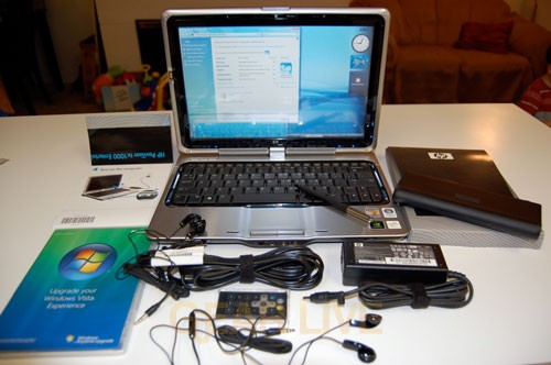 HP Pavilion TX1000 Unboxed