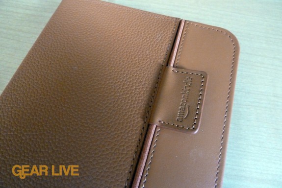 Kindle Lighted Leather Cover elastic