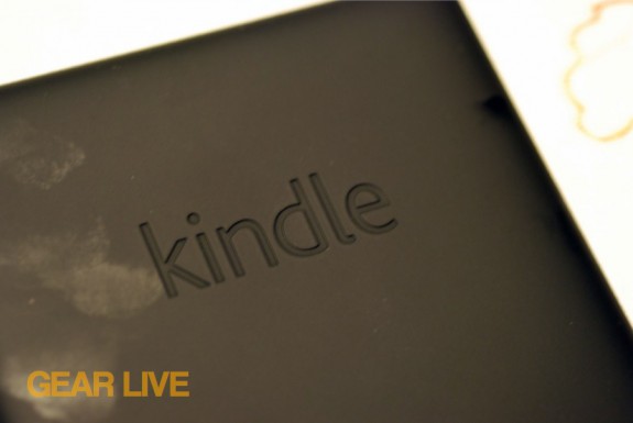 Kindle Paperwhite rear panel