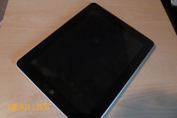iPad: Display, powered off