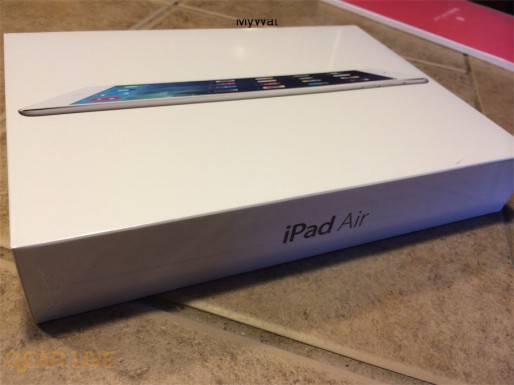 iPad Air box side