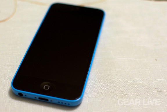 iPhone 5c front