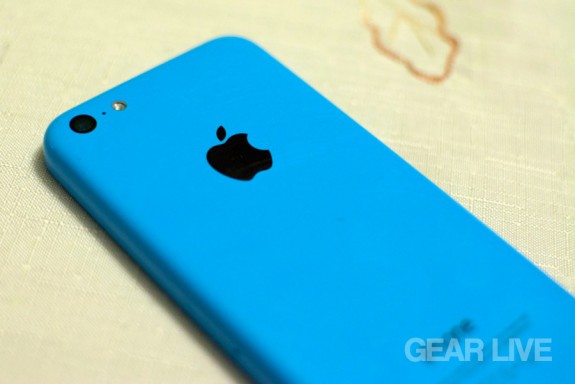 iPhone 5c rear