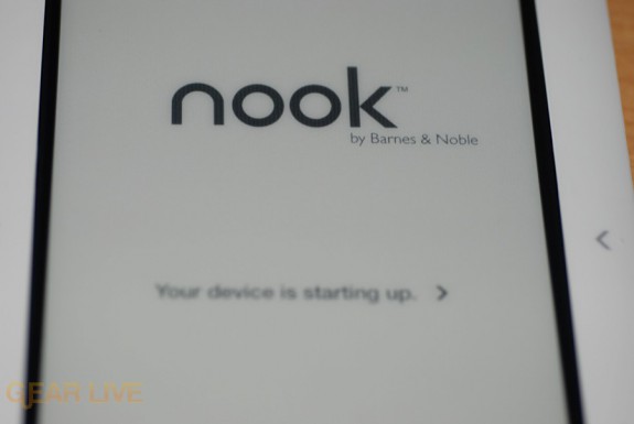 Another nook startup screen