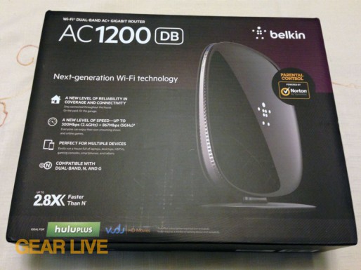 Belkin AC1200 Dual Band Wireless AC Gigabit Router