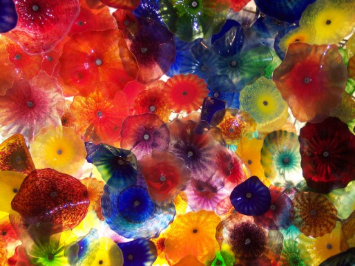 Bellagio Glass Sculpture Ceiling