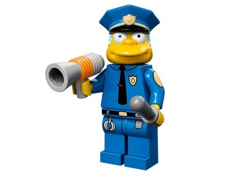 Chief Wiggum The Simpsons Minifig