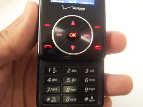 LG Chocolate Keypad