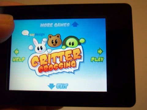 Critter Crossing Flash Game