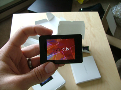 clix Power-On Screen