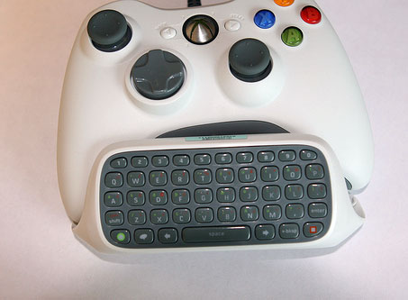 Xbox 360 QWERTY Keyboard Attachment