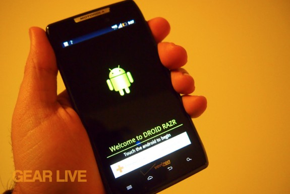 Droid RAZR hands-on